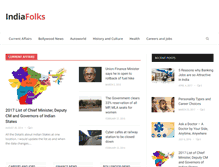 Tablet Screenshot of indiafolks.com